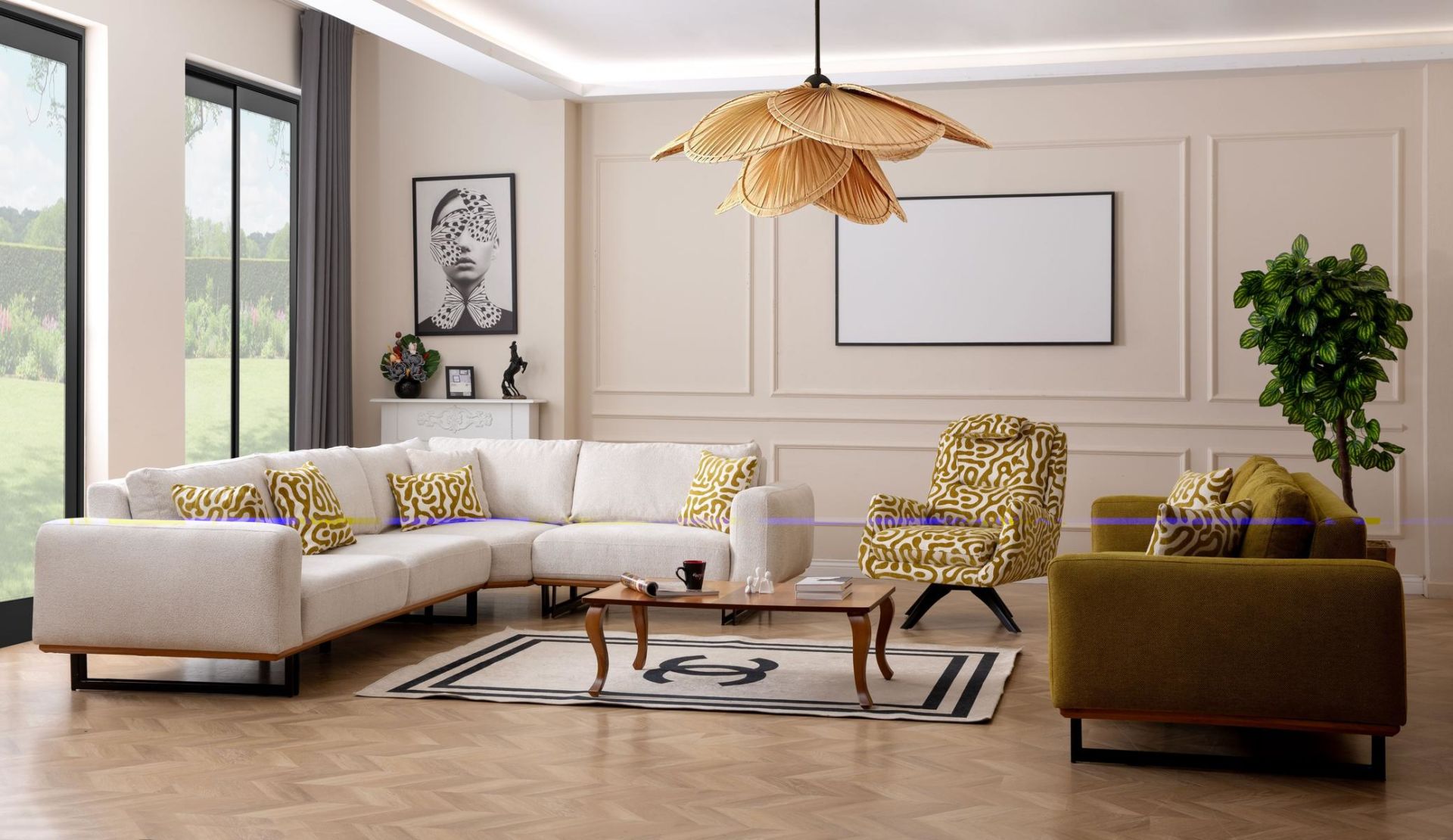 Dante Yeşil Koltuk Takımı