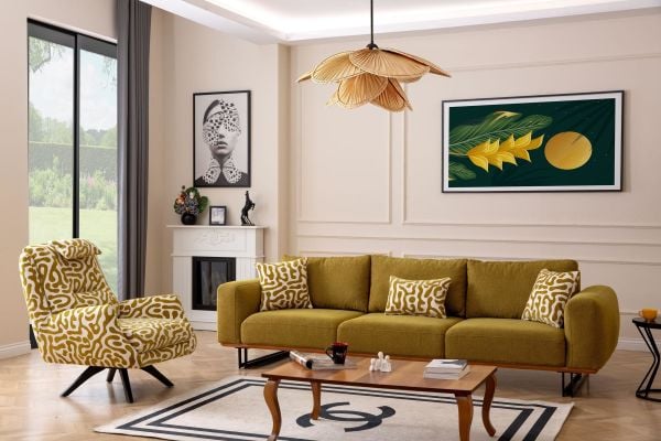 Dante Yeşil Koltuk Takımı