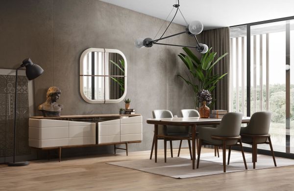 Rio Ahşap Yemek Odası