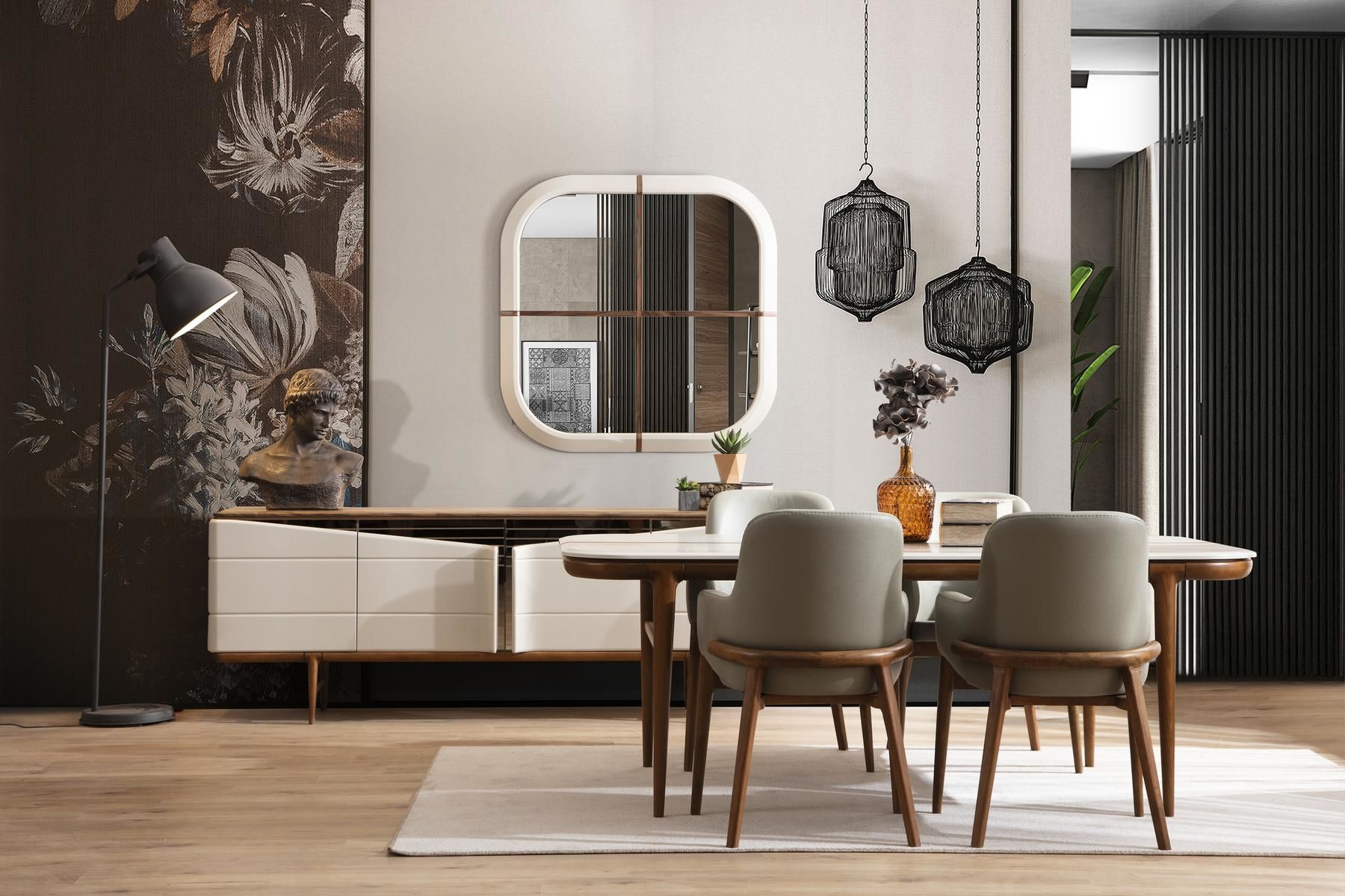 Rio Ahşap Yemek Odası