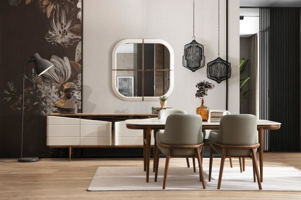 Rio Ahşap Yemek Odası