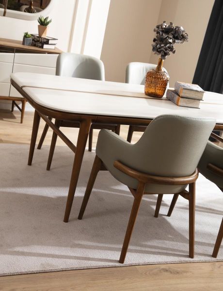 Rio Ahşap Yemek Odası