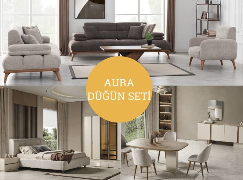 Aura Düğün Seti